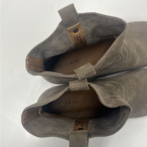 Frye & Co Women's Boots Size 7.5 Sarah Shortie Ankle Boots Suede Western Casual - Picture 9 of 14